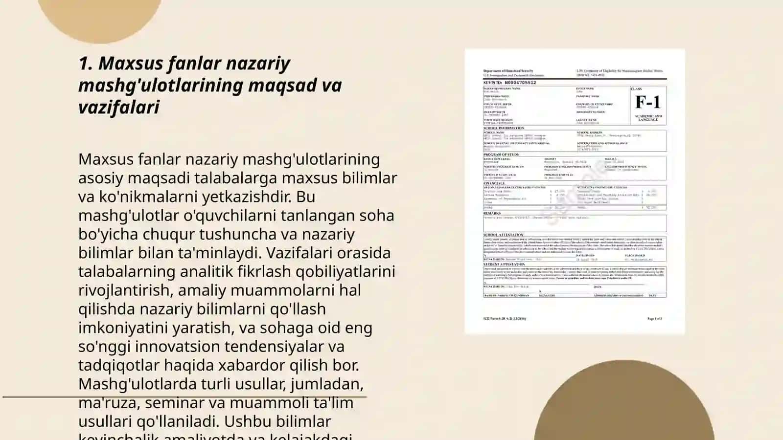 Maxsus fanlardan nazariy mashg’ulot tashkil etish va o’tkazish metodikasi 3