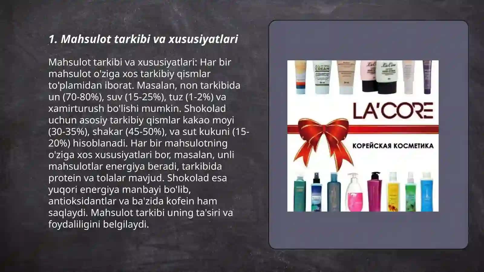Kasmetika va parfumeriya tovarini TIFTN asosida tasniflash 3