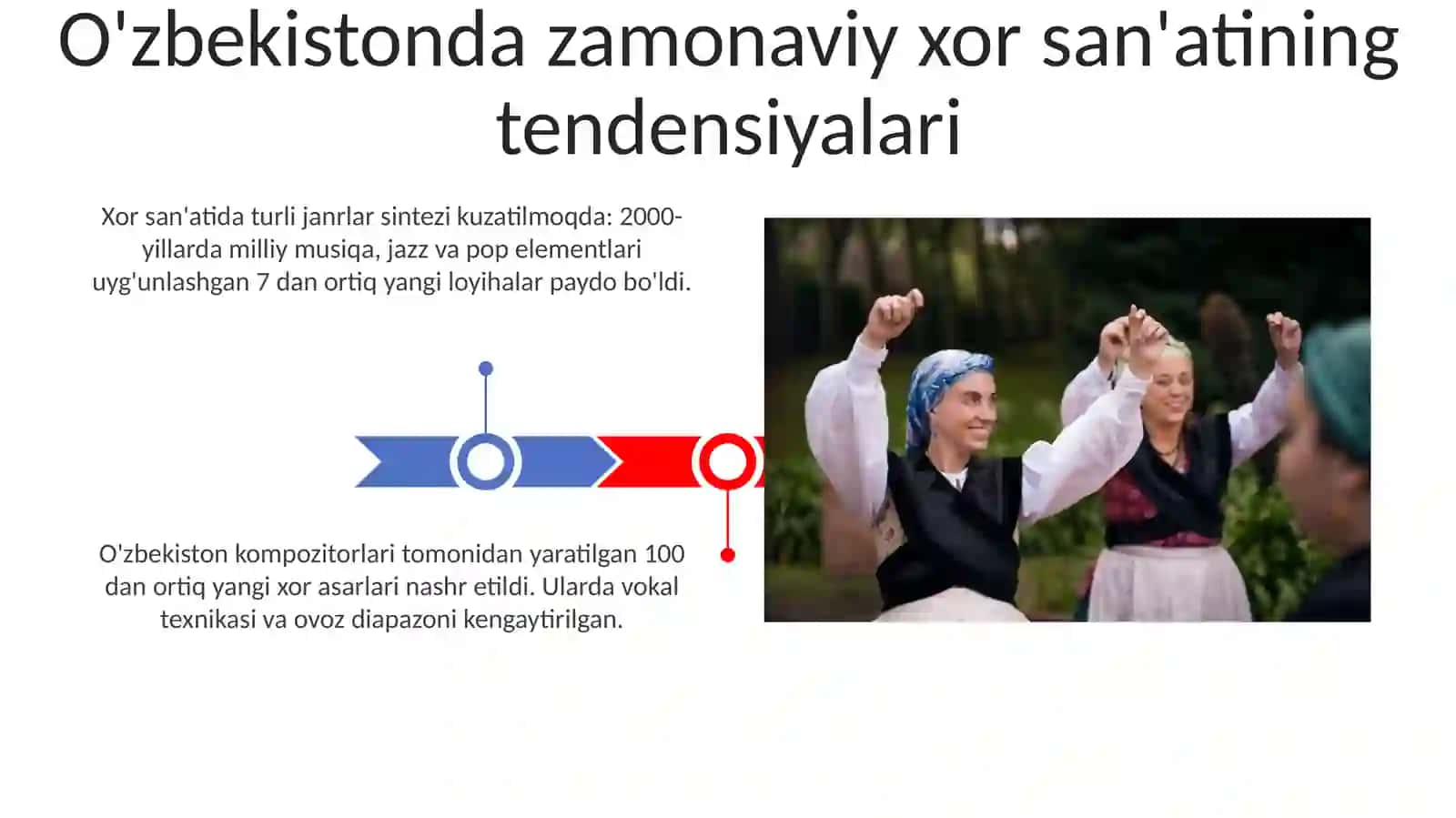 O'zbekistonda xor madaniyatining shakillanishi va rivojlanishi 3