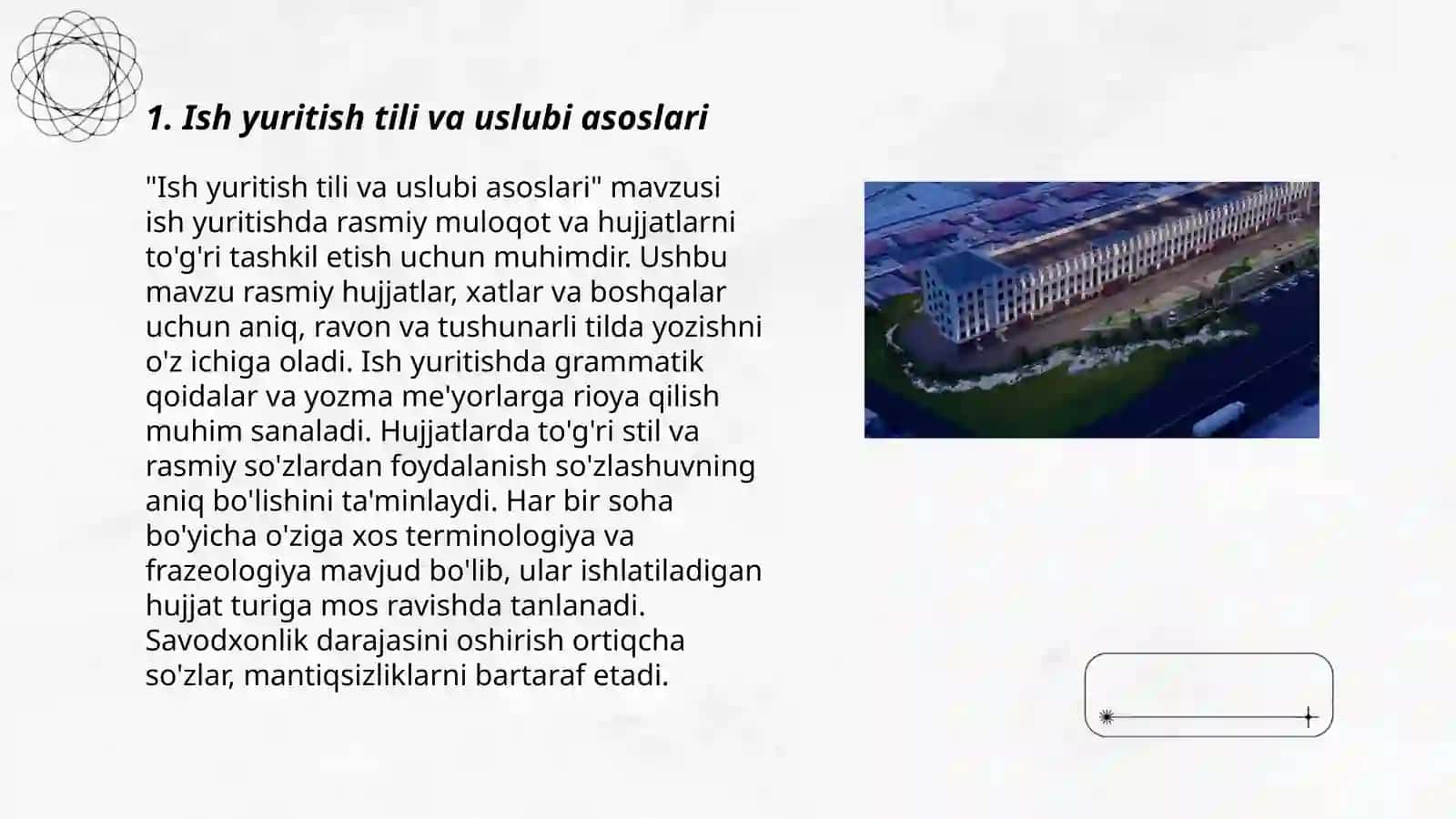 Ish yuritish tili va uslubi 3