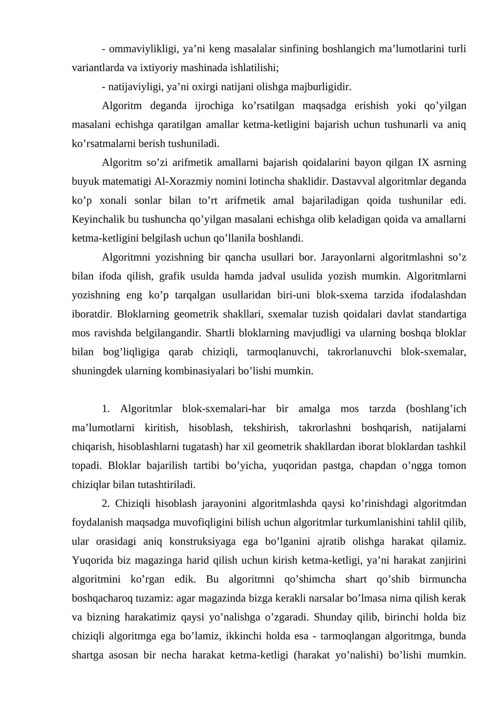 ALGORITMLAR KUTUBXONASI SONLI HISOBLASH FUNKSIYASINING KUTUBXONASI 3