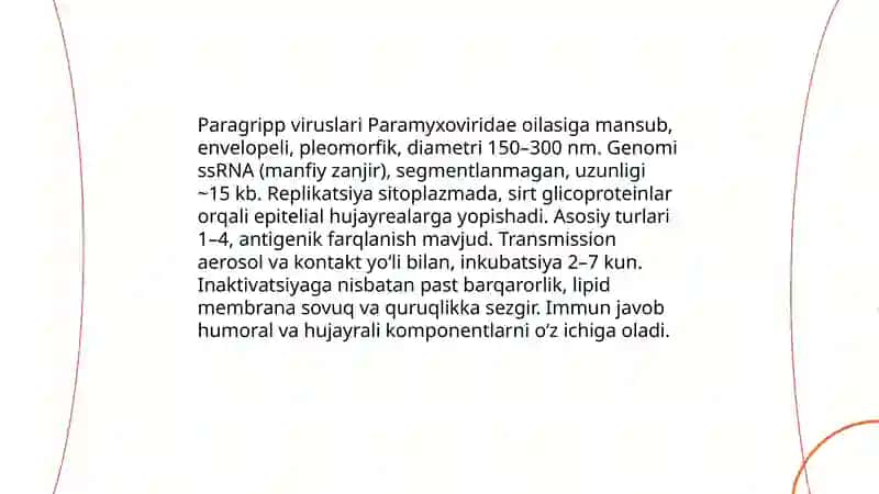 Paragripp viruslari 3