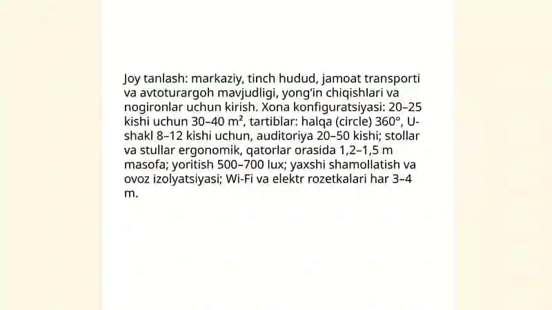 kouching o‘tgazish shart sharoitlari 3