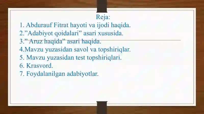 FITRAT IJODIGA BIR NAZAR 3
