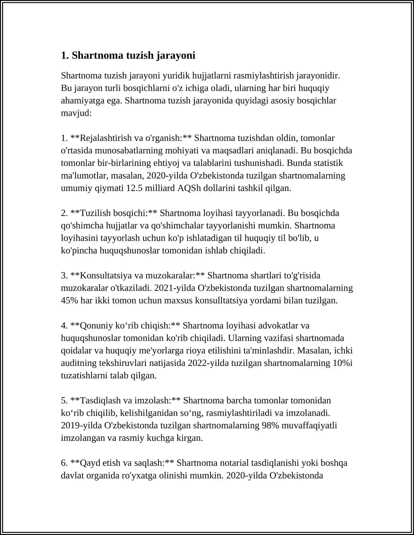 TURIZMDA SHARTNOMA MUNOSABATLARI 3