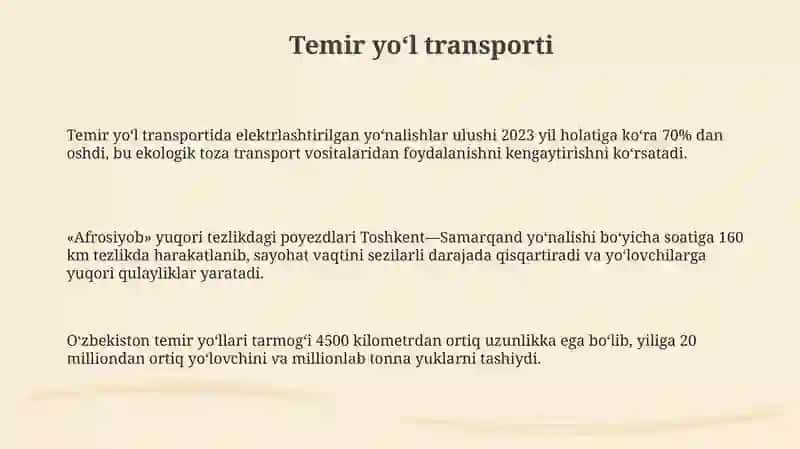 Temir yoʻl transporti 3