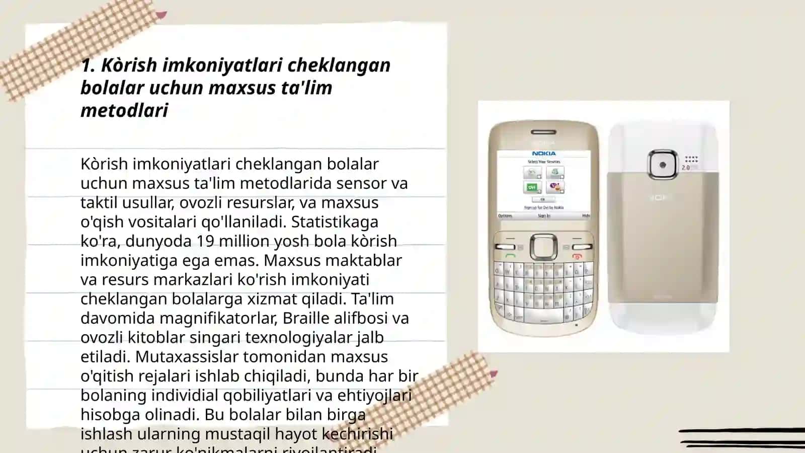 Kòrishi va intelektida nuqsoni bòlgan bolalar 3