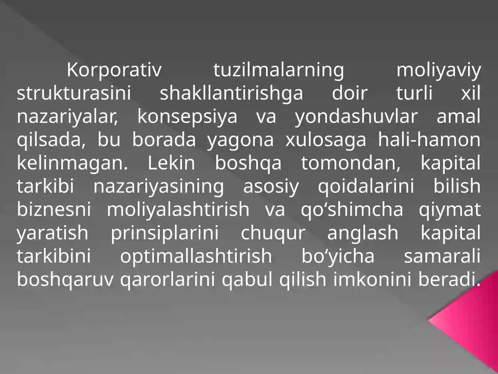 KAPITALTARKIBI VA UNING BAHOSI 3