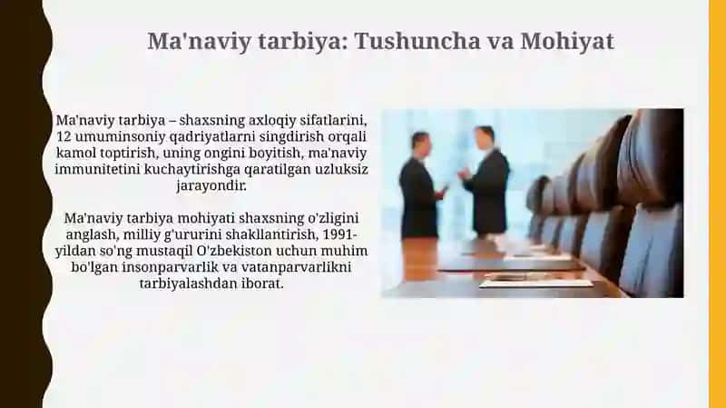Yangi O'zbekistonda ma'naviy tarbiyaning o'ziga xos xususiyatlari 3