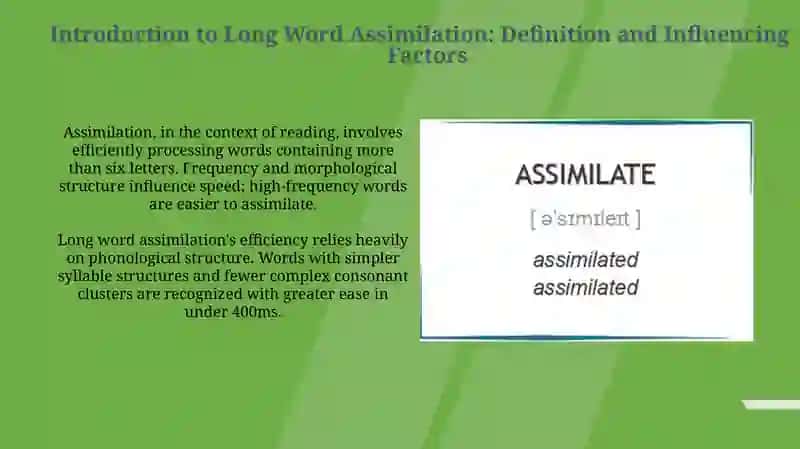 Long Word Assimilation 3