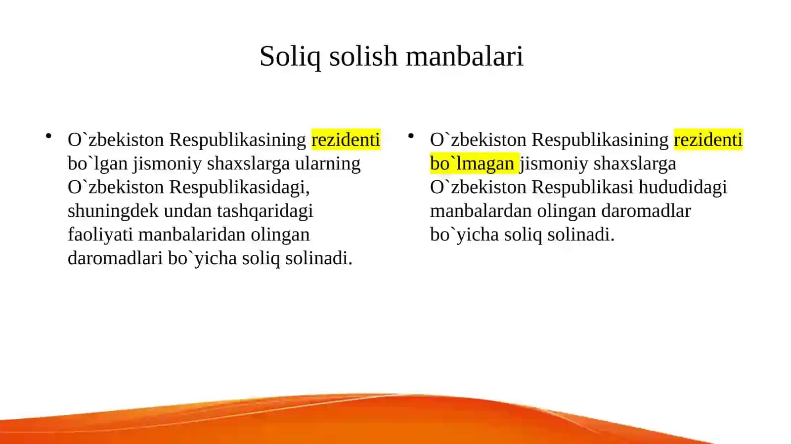 JISMONIY SHAXSLARDAN OLINADIGAN DAROMAD SOLIG‘I 3
