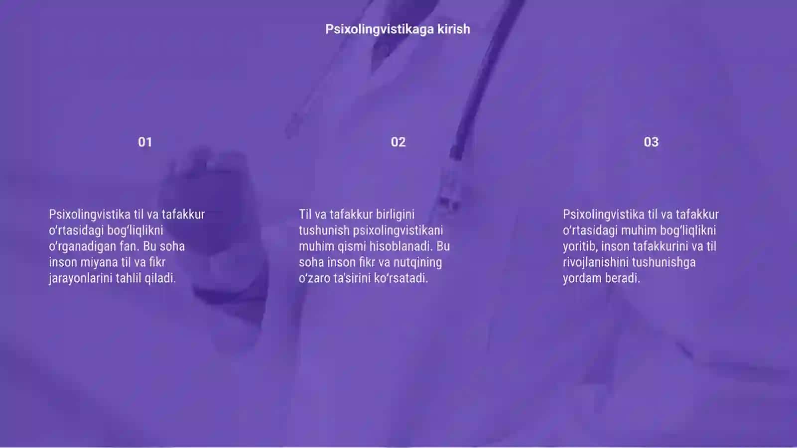 Psixolingvistika- til va tafakkur birligini yorituvchi soha 3