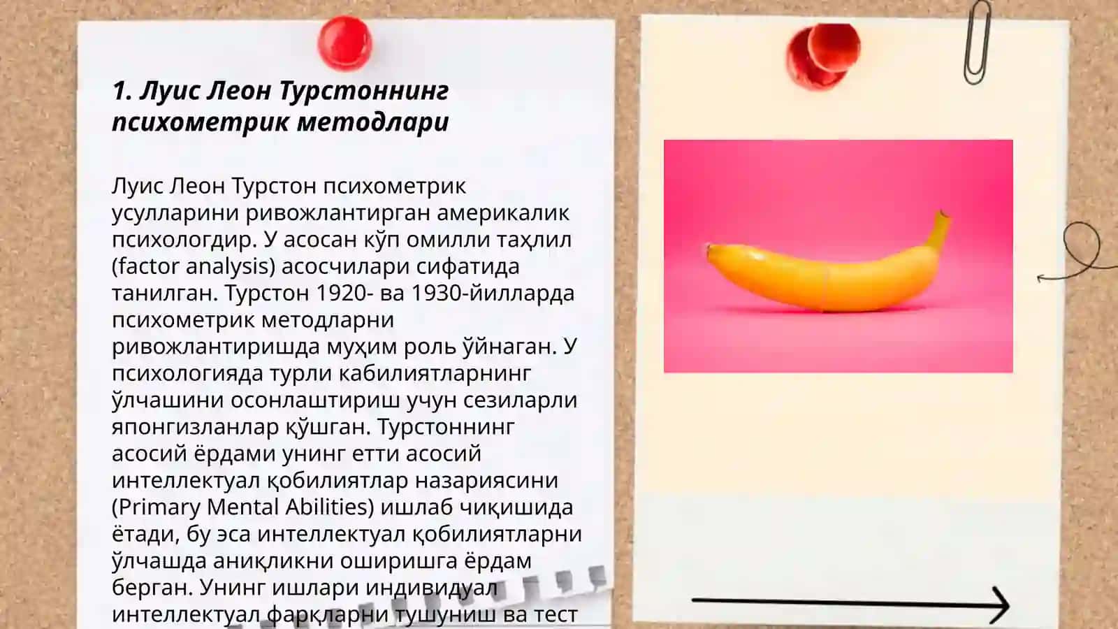 Луис Леон Турстоннинг психометрик методлари 3
