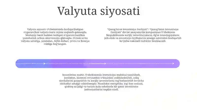 Qozog'Iston Investitsiya Faoliyati 3