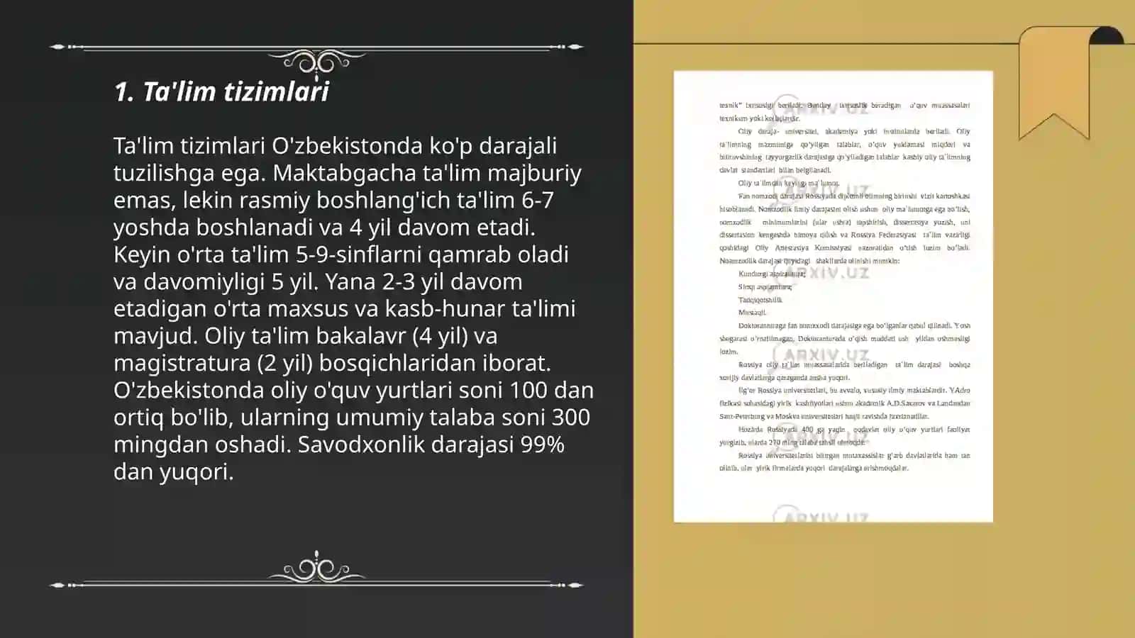 Ananaviy ta`lim turlari 3