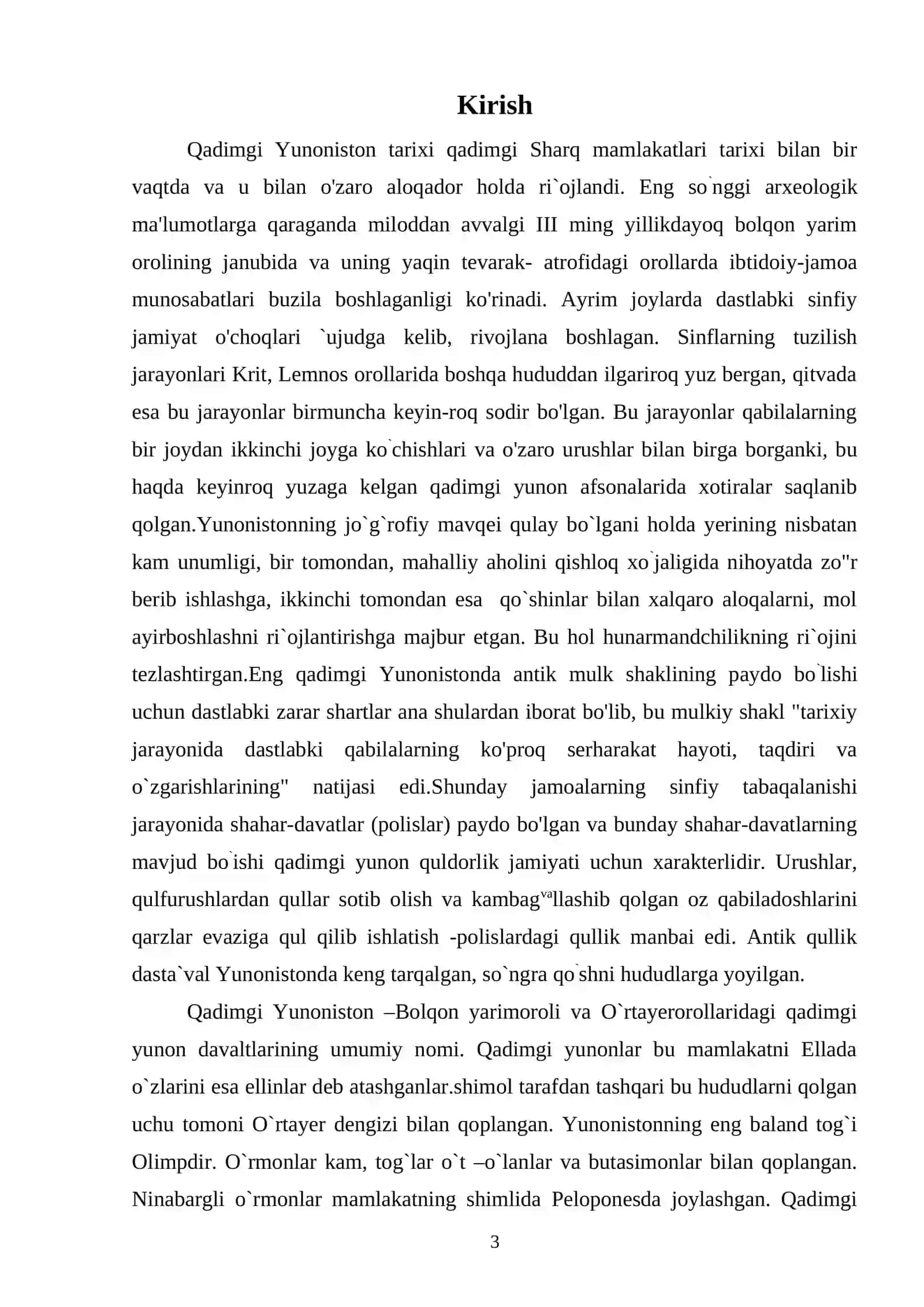 Meteklar va Perieklar huquqlari hamda ularning jamiyatda tutgan o‘rni 3