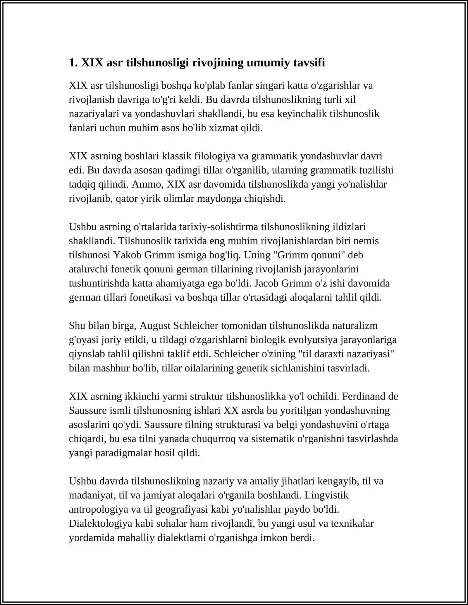 XIX ASRDA QIYOSIY-TARIXIY TILSHUNOSLIKNING VUJUDGA KELISHI. VILGELM FON GUMBOLDT TA’LIMOTI 3