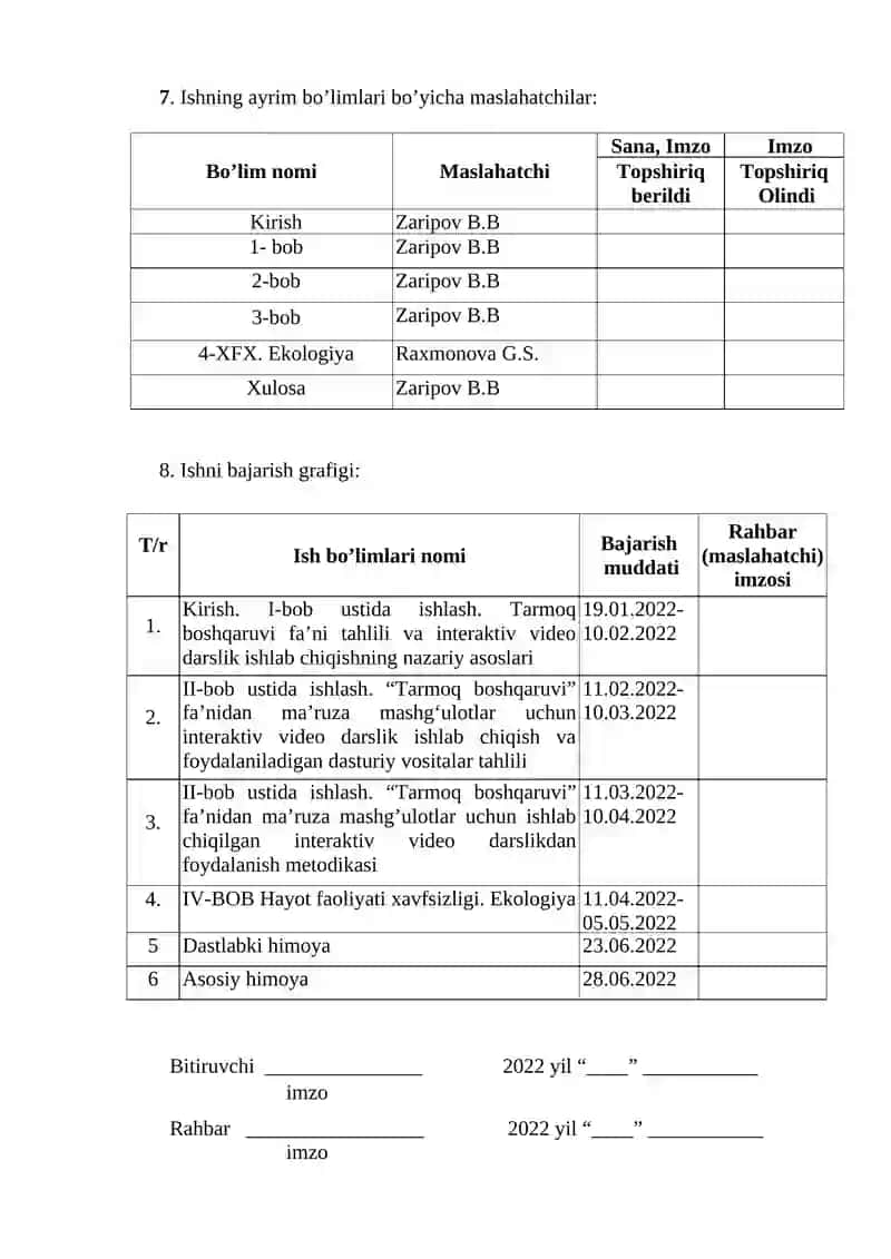 TARMOQ BOSHQARUVI FA'NIDAN MA'RUZA MASHG'ULOTLAR UCHUN INTERAKTIV VIDEO DARSLIK 3