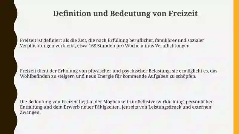Freizeit 3