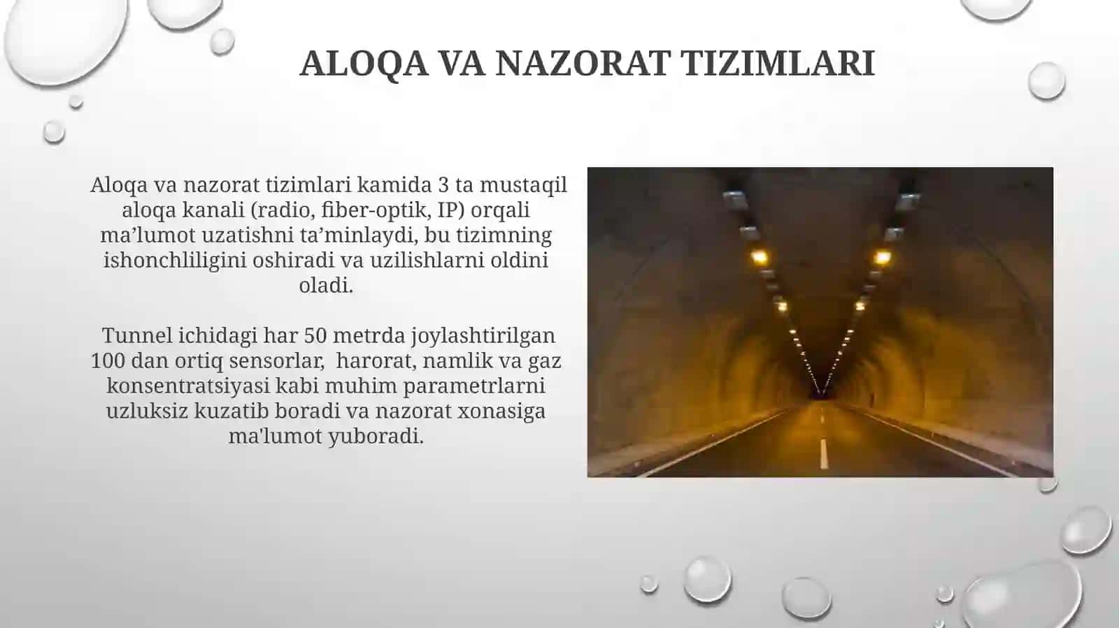 Avtomobil Tunnelining Funktsional Arxitekturasi 3