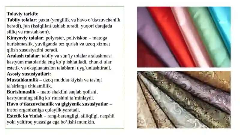 Kastyumbop to‘qimalar assortimenti bo‘yicha Itema to‘quv dastgohini tuzilishi 3