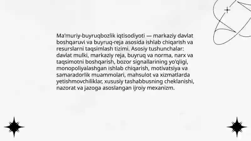 Ma'muriy-buyruqbozlik 3