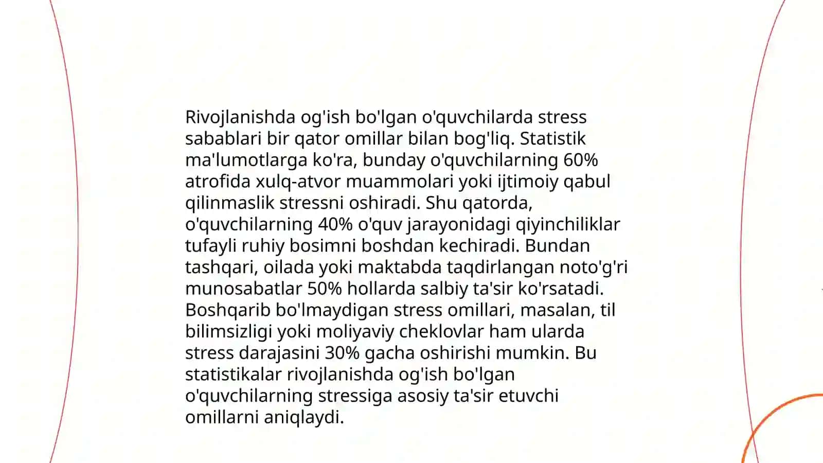 Rivojlanishda og'ish bo'lgan o'quvchilarda stressga qarshi tarbiyaviy mashgʼulotlar 3