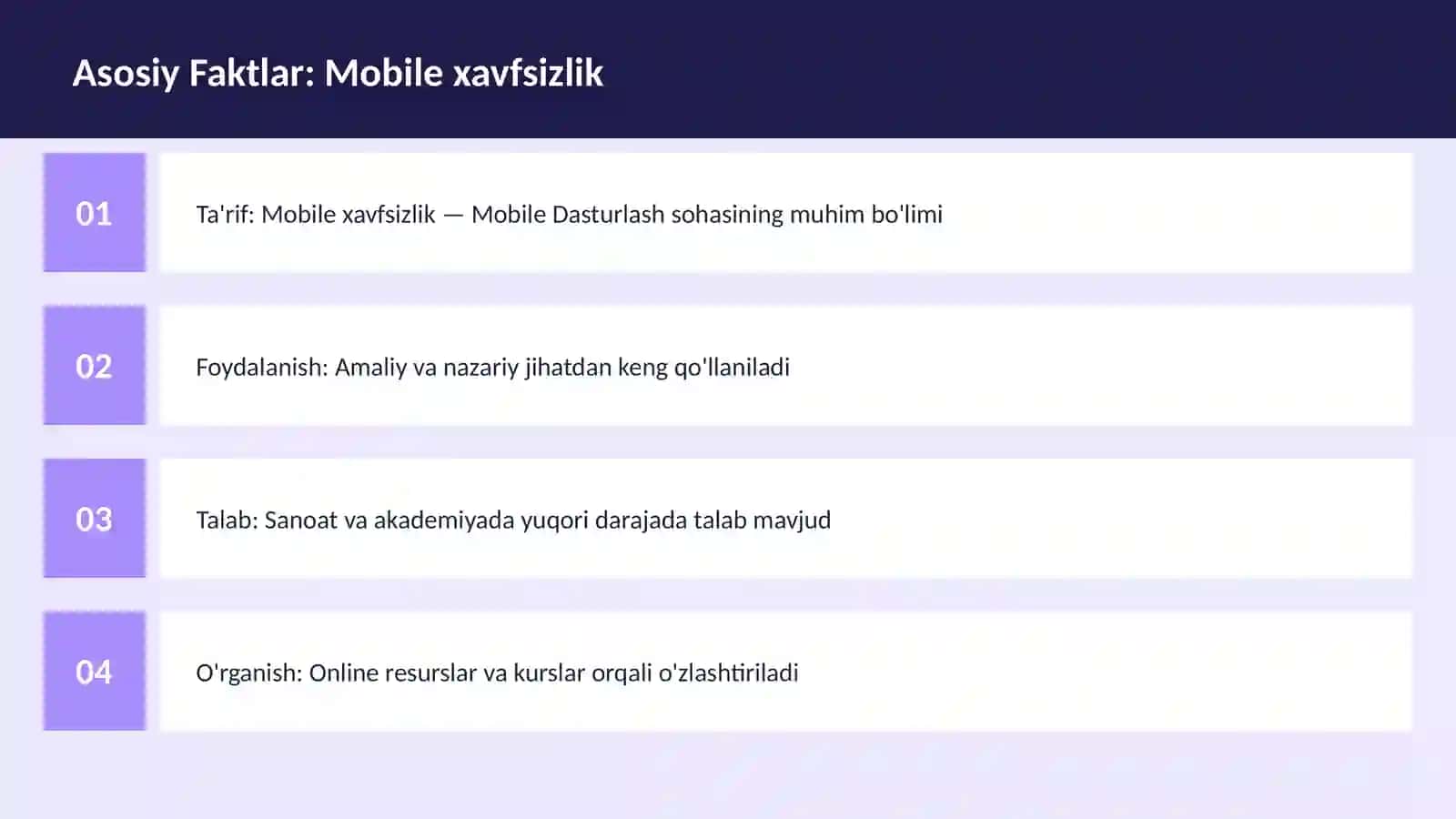 Mobile xavfsizlik 3
