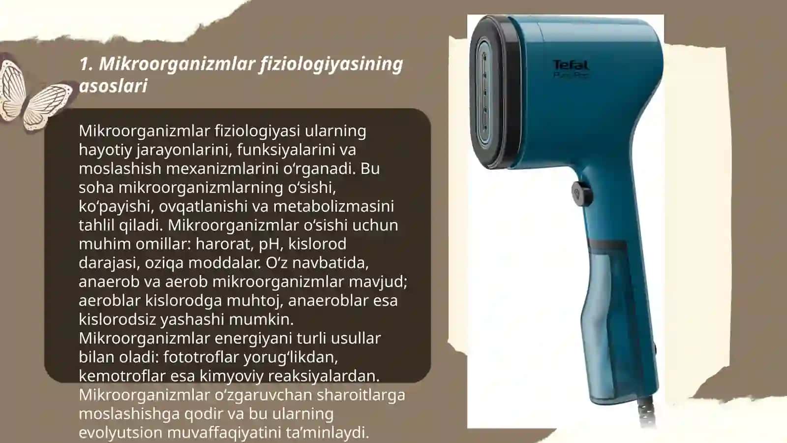 Mikroorganizmlarning fiziologiyasi 3