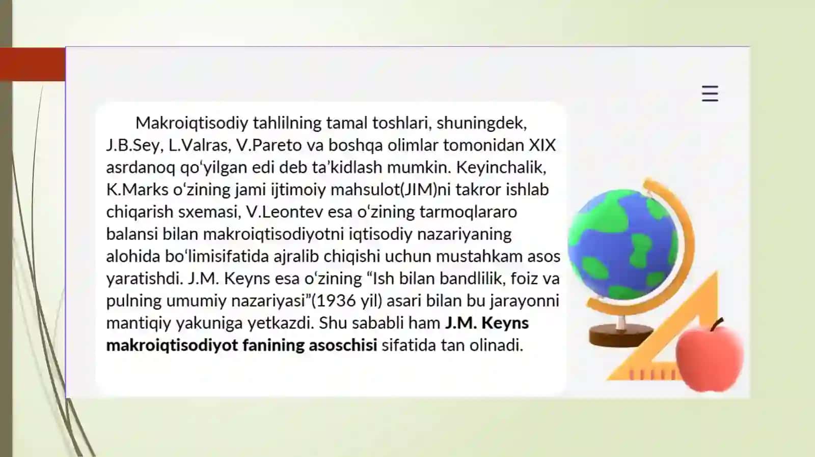 Makroiqtisodiyot faniga kirish 3