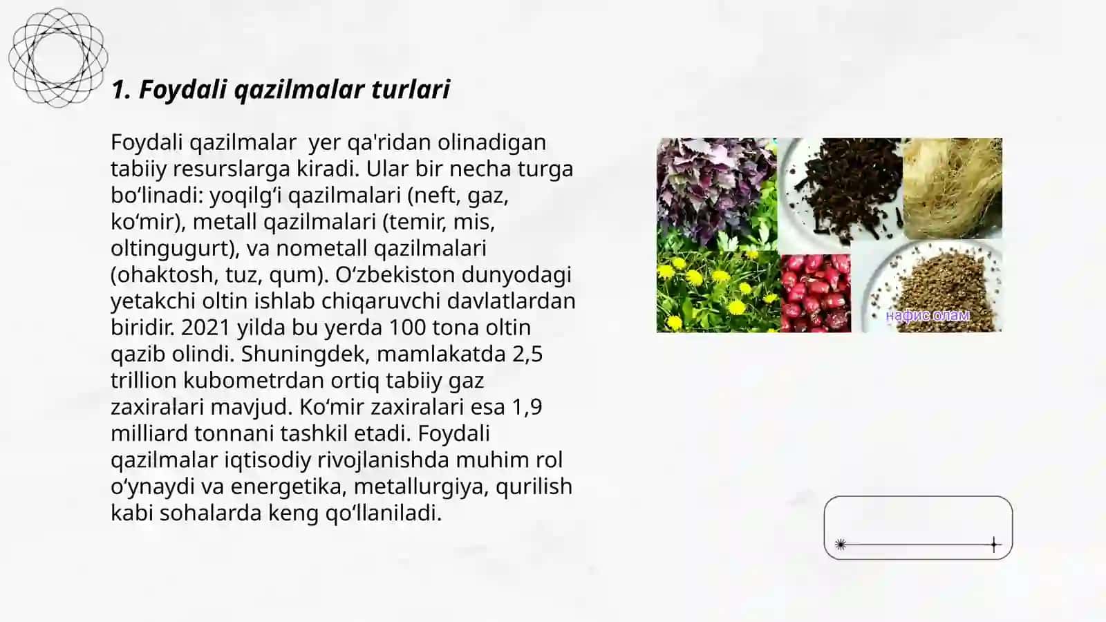 Foydali qazilmalardan oqilona foydalanish 3