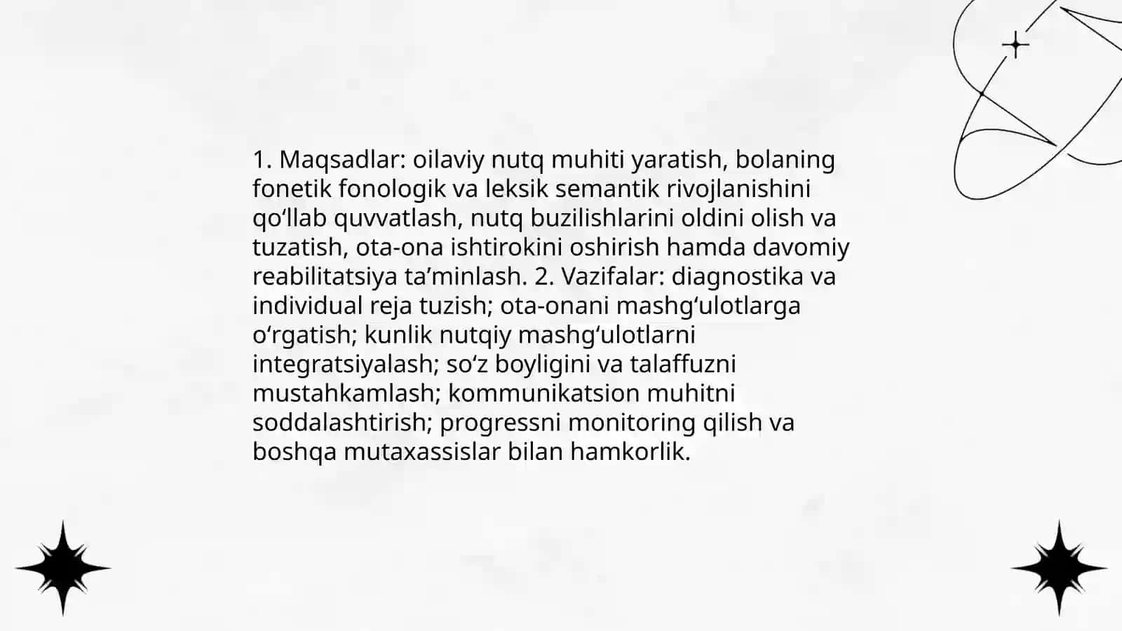 Nutq tartibi rivojlanishi 3