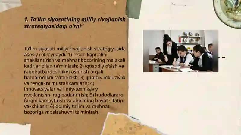 TA’LIM-O‘ZBEKISTON RESPUBLIKASI RIVOJLANISHINING USTUVOR YO‘NALISHI SIFATIDA 3
