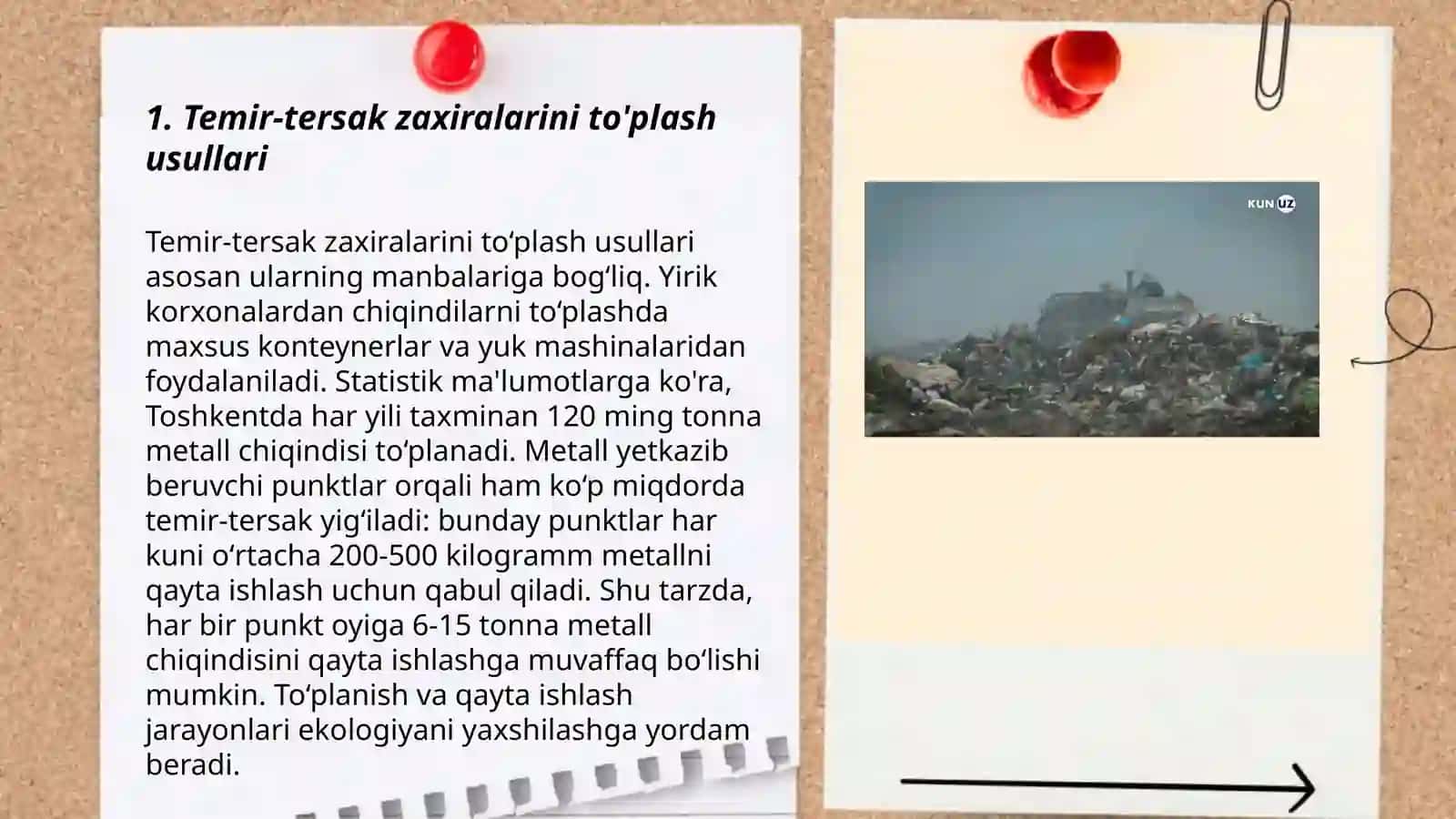 Temir-tersak va metall chiqindilarini birlamchi qayta ishlash 3