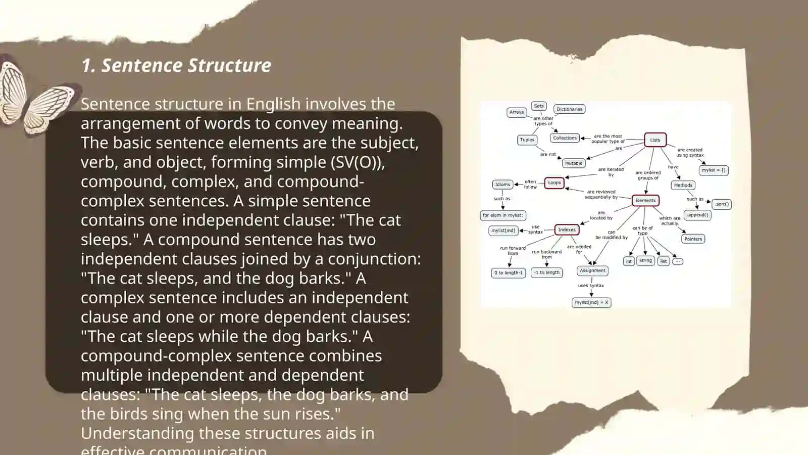 Types of syntax 3