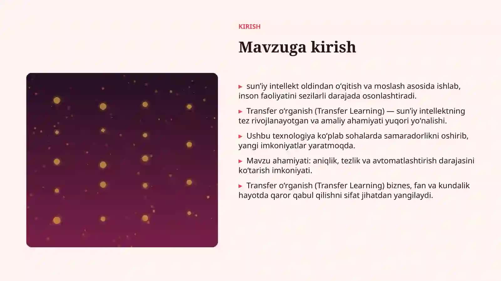 SUNʼIY INTELLEKT • PROFESSIONAL TAQDIMOT 3