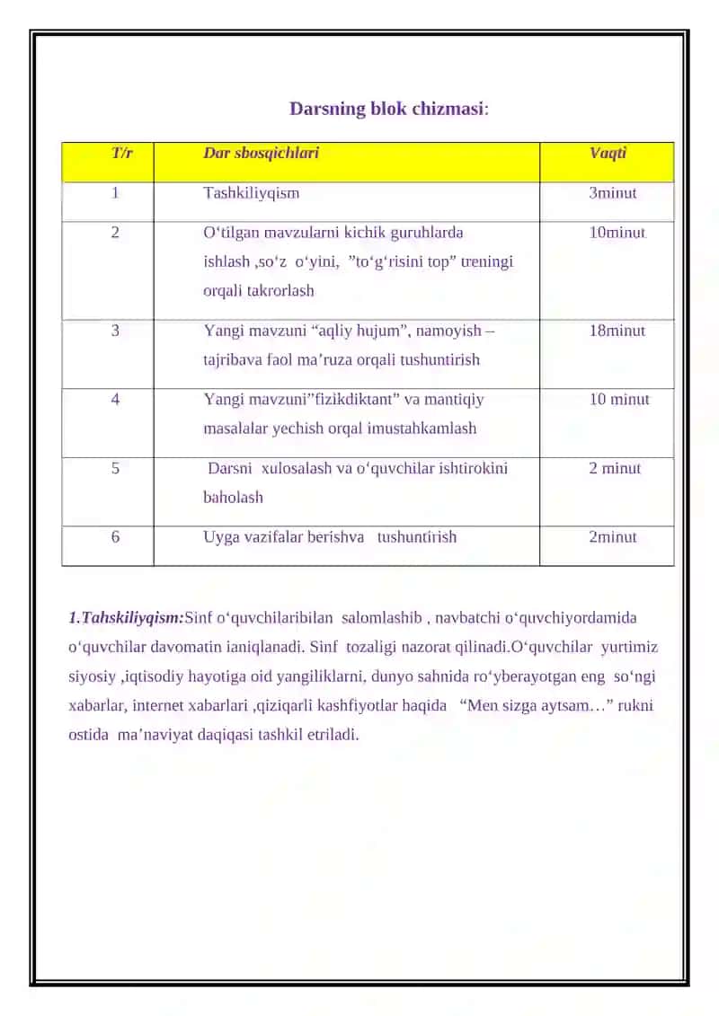 7-SINF Zichlik va uning birliklari 3