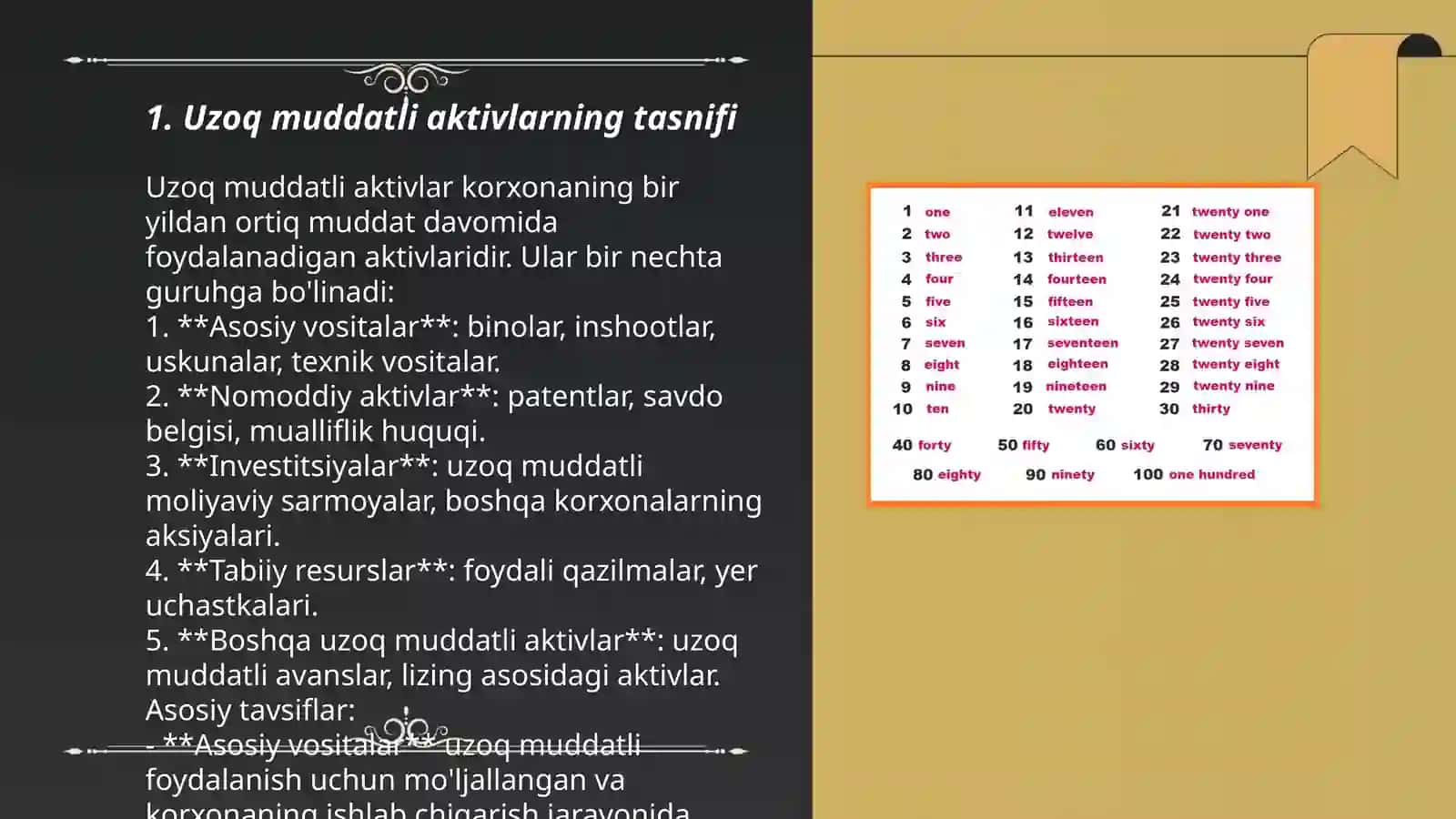 Byudjet tashkilotlarida uzoq muddatli aktivlar hisobi 3