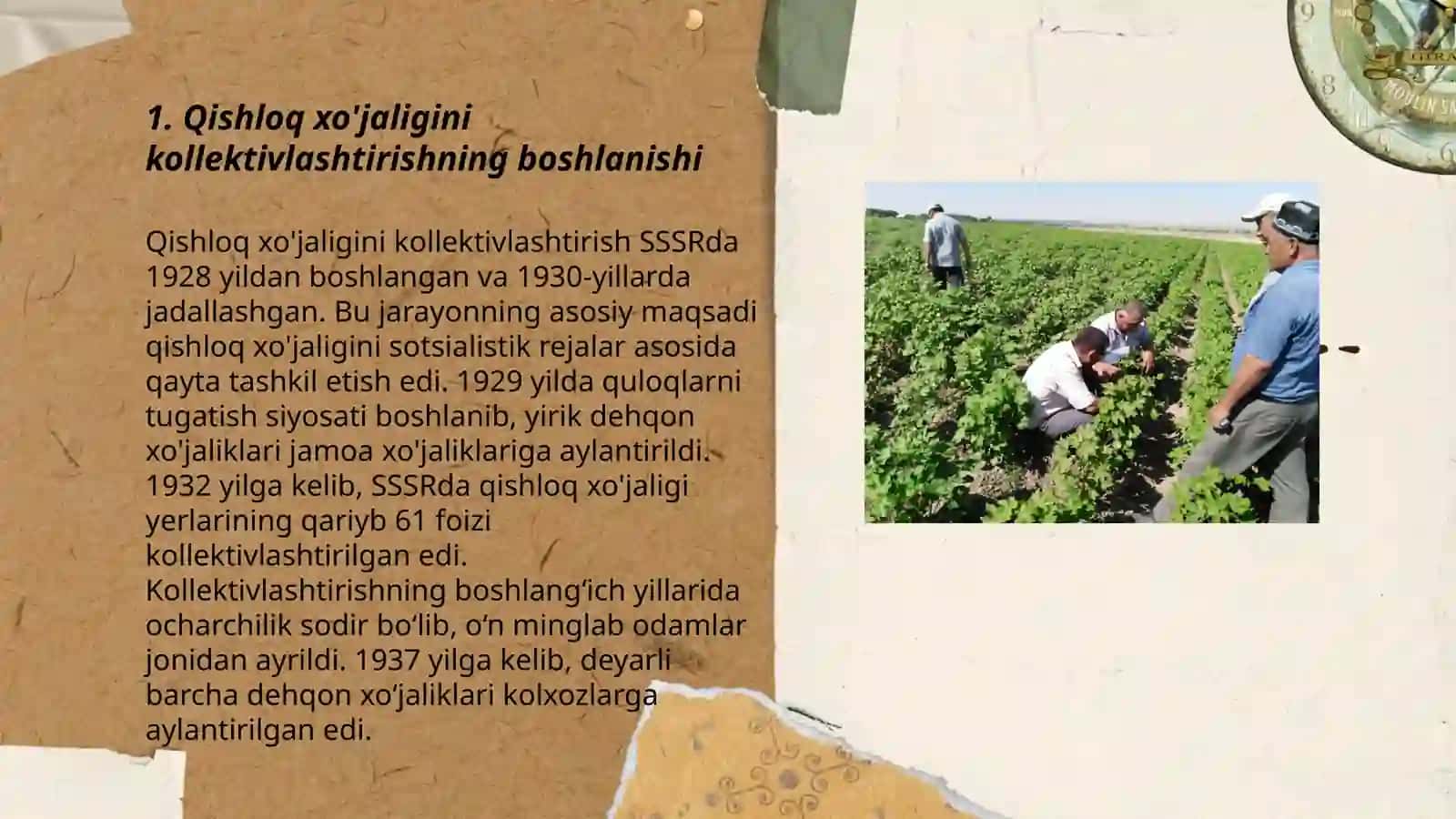 Qishloq xo'jaligini yoppasiga kollektivlashtirish siyosati tarixshunosligi 3