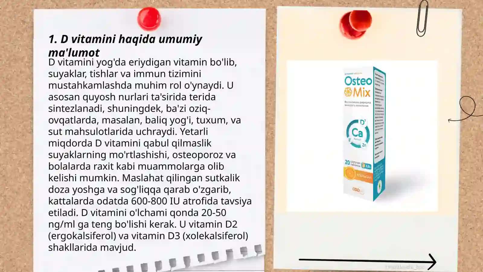 D vitamin haqida 3