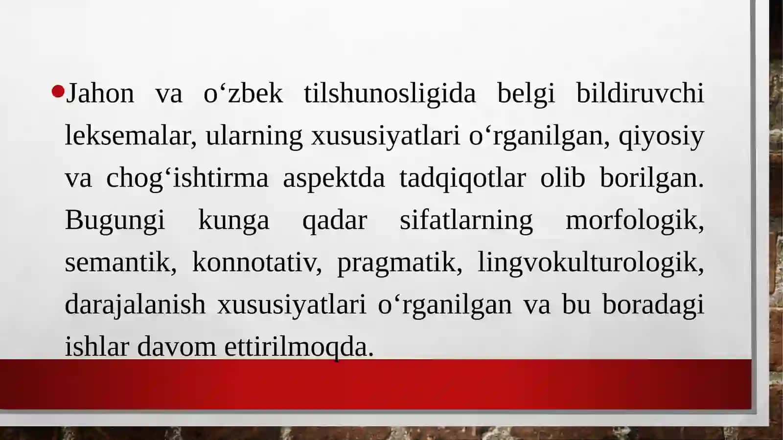 Turli tizimli tillarda sifatlarning semantik-funksional xususiyatlari 3