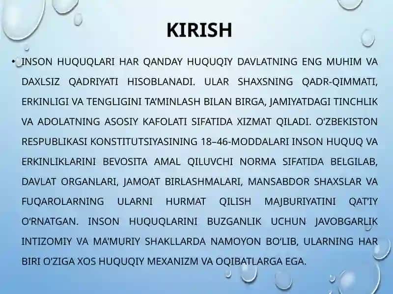 Inson Huquqini Buzganlik Uchun Intizomiy Javobgarlik 3