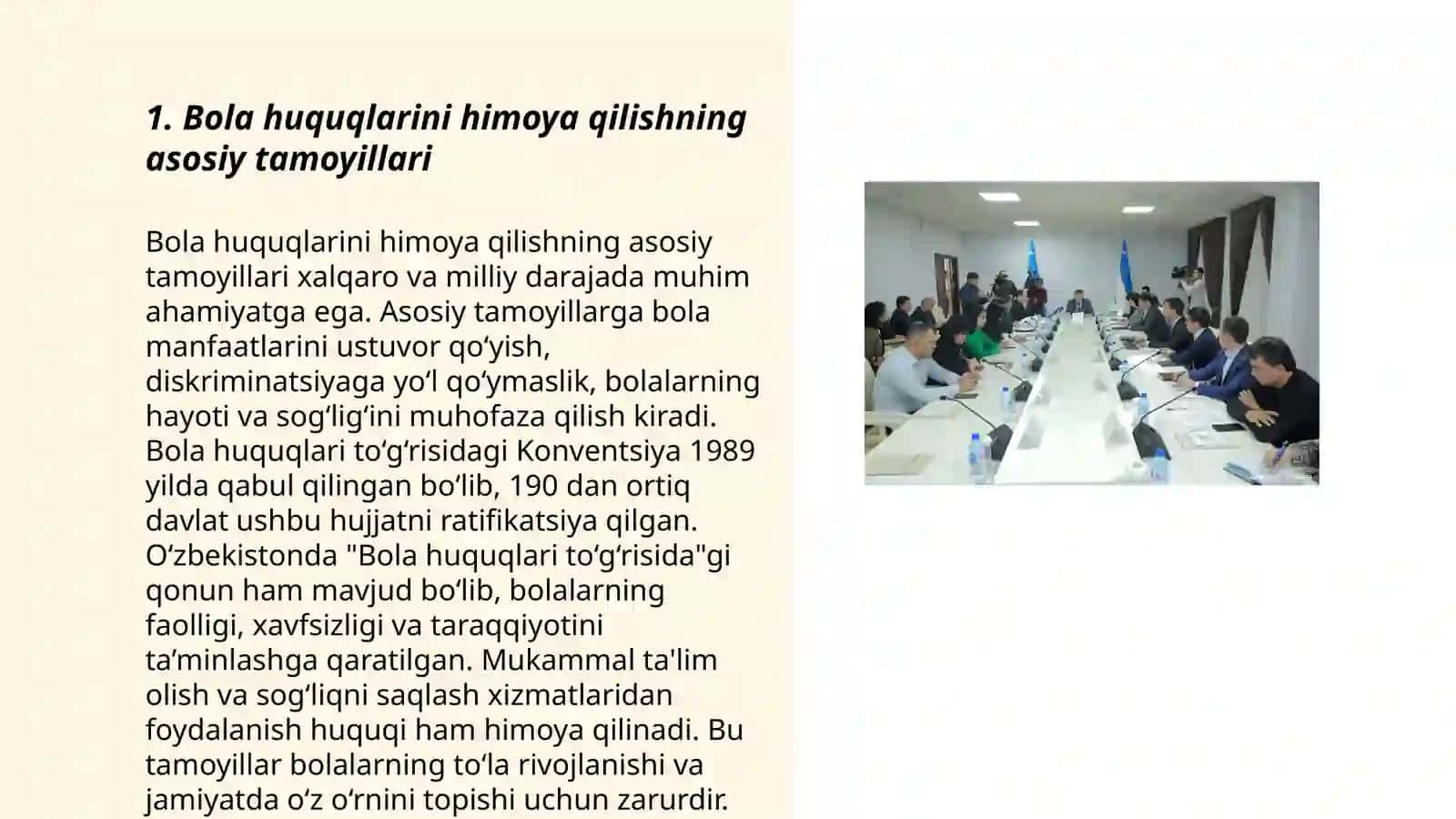 Bola huquqlarini himoya qilish. Bolalar Ombudsmani 3