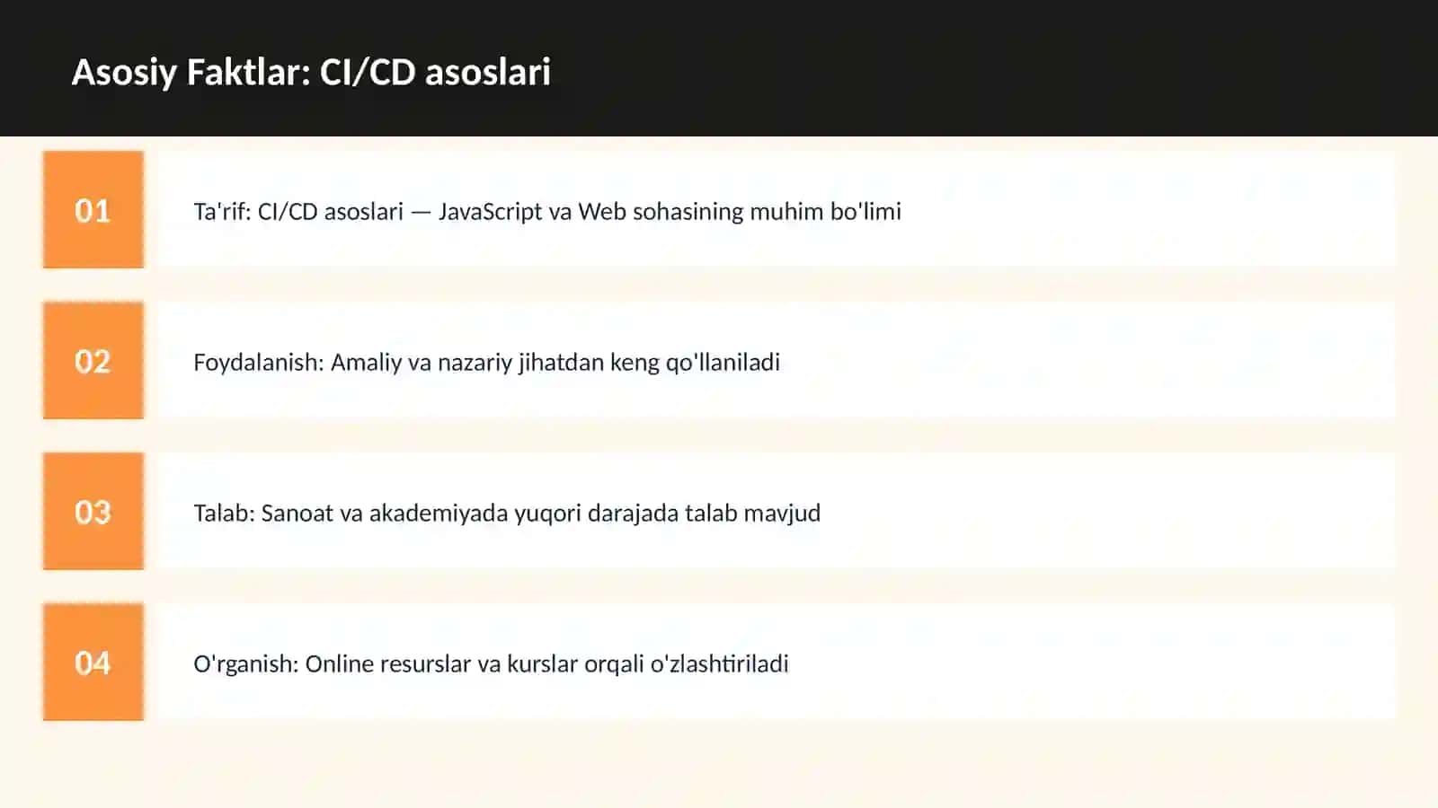 DASTURLASH | JAVASCRIPT VA WEB 3