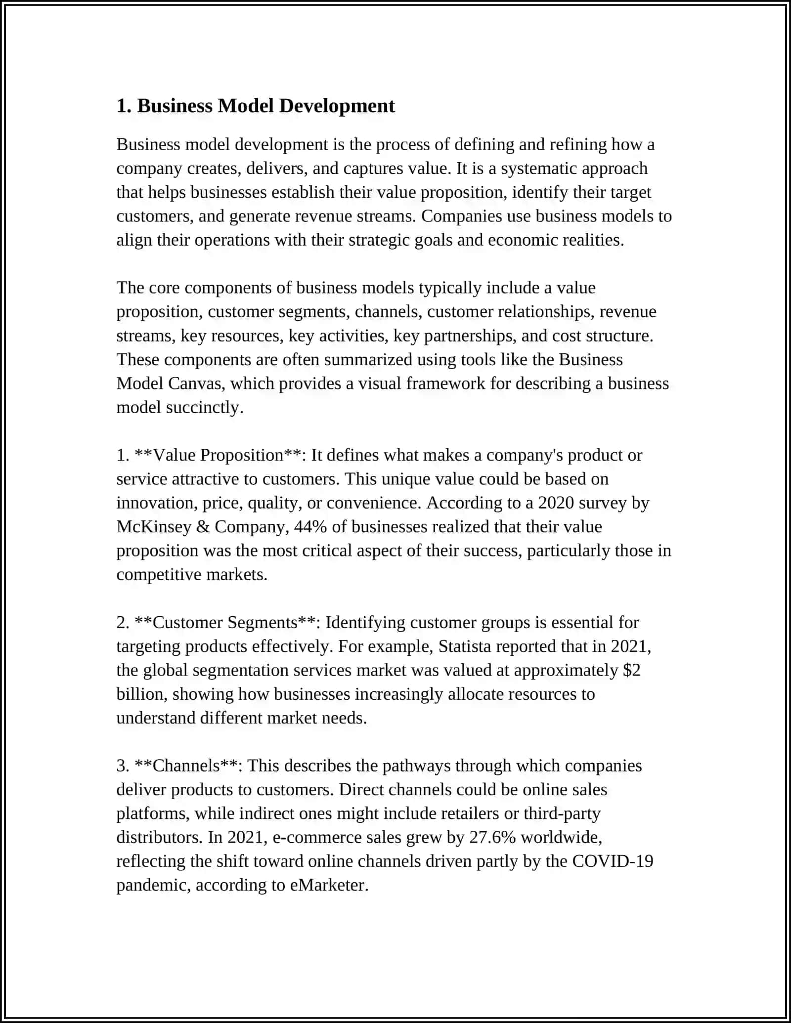 Business Model Development 3