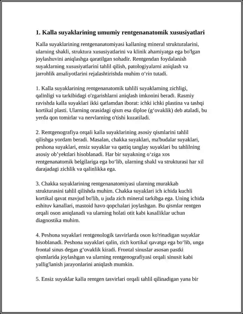 KALLA SUYAKLARINING RENTGENANATOMIYASI 3