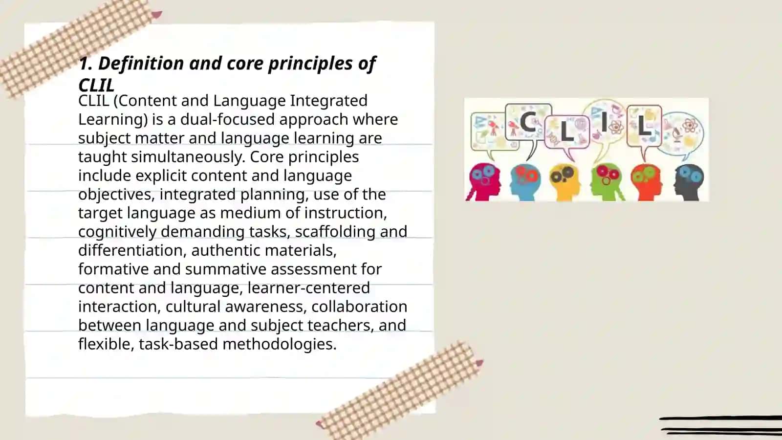 Introduction to CLIL 3