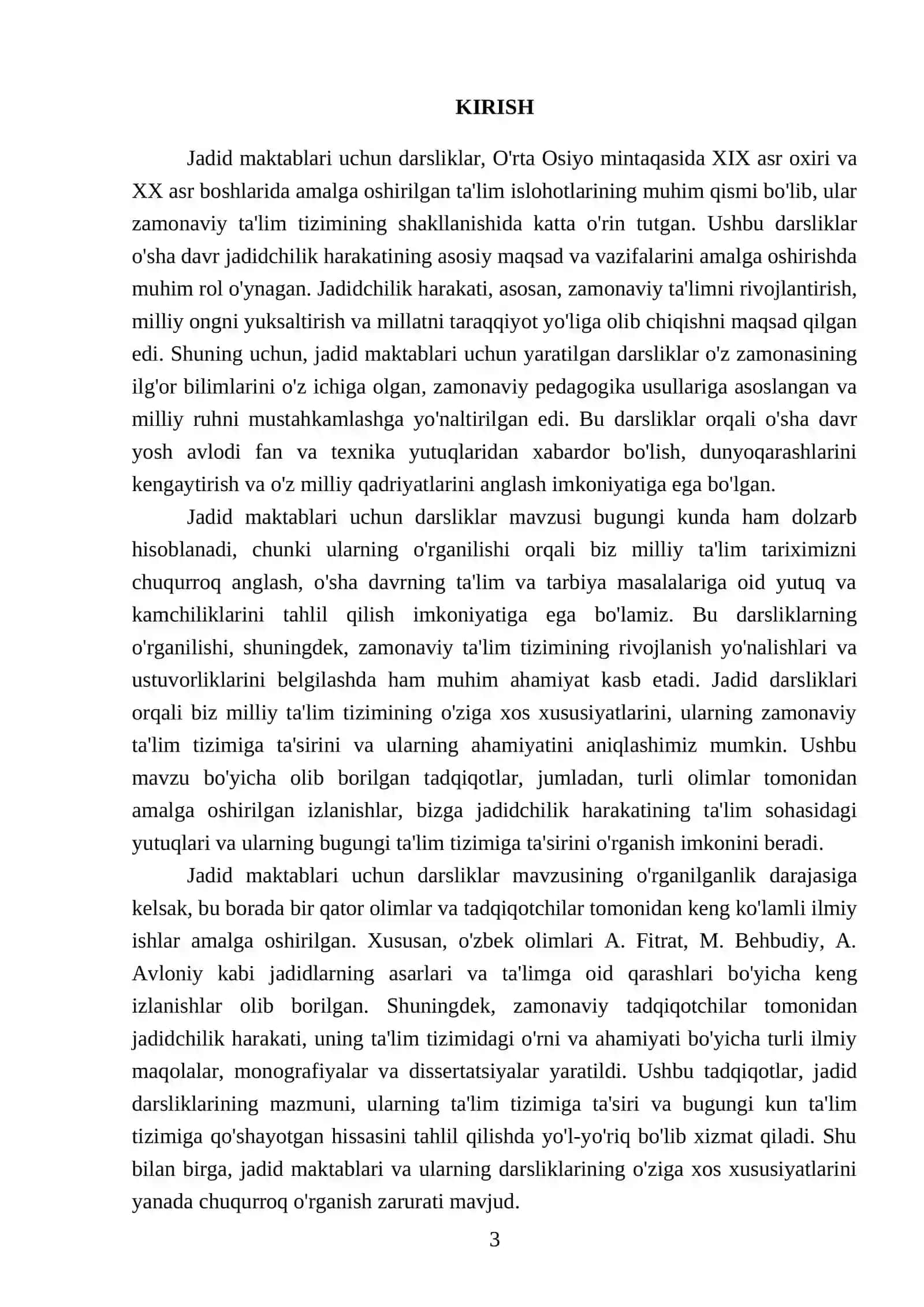 Jadid maktablari uchun darsliklar 3