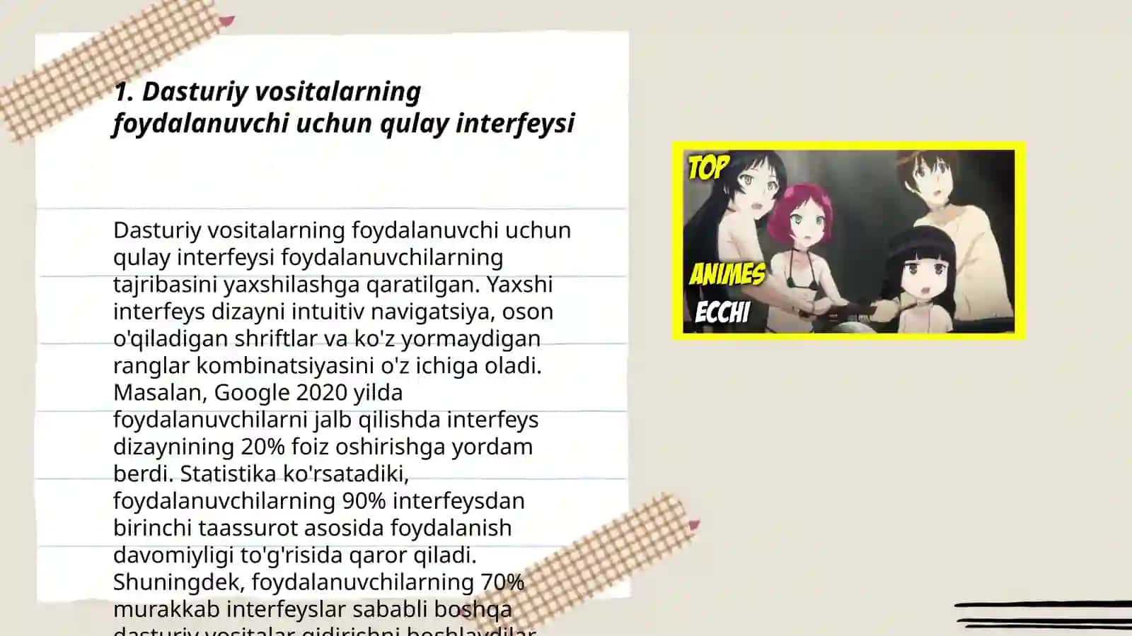 Pedagogik dasturiy vositalar yaratishga qo'yiladigan talablar 3