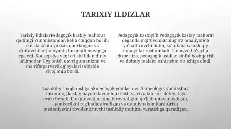 Pedagogik Profesdionalizmni Örganishga Akmeologik Yondoshuv 3